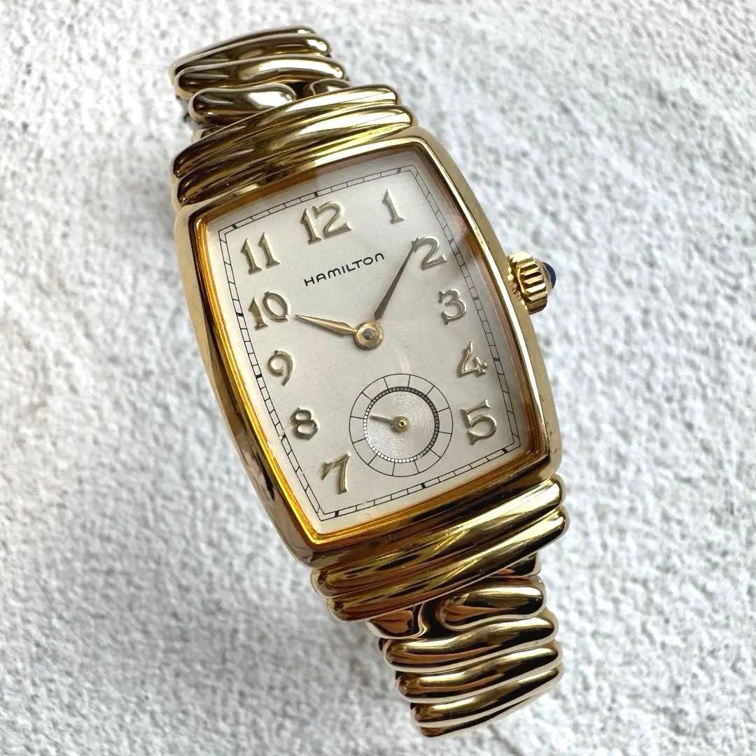 【Operational / With Accessories】HAMILTON 6248 Bellows Bracelet Women's Watch