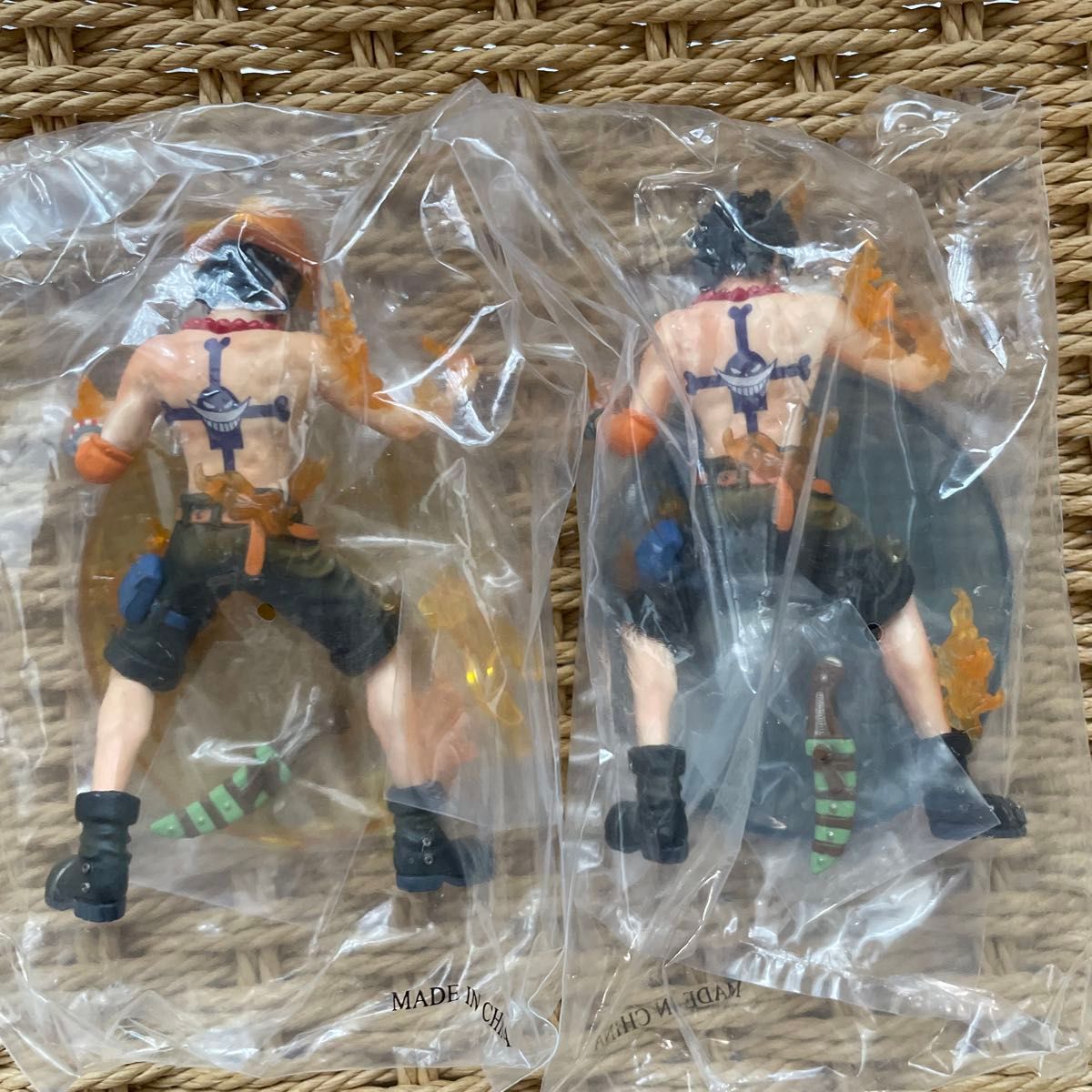 未开封★海贼王 造型手办 艾斯 2体套装