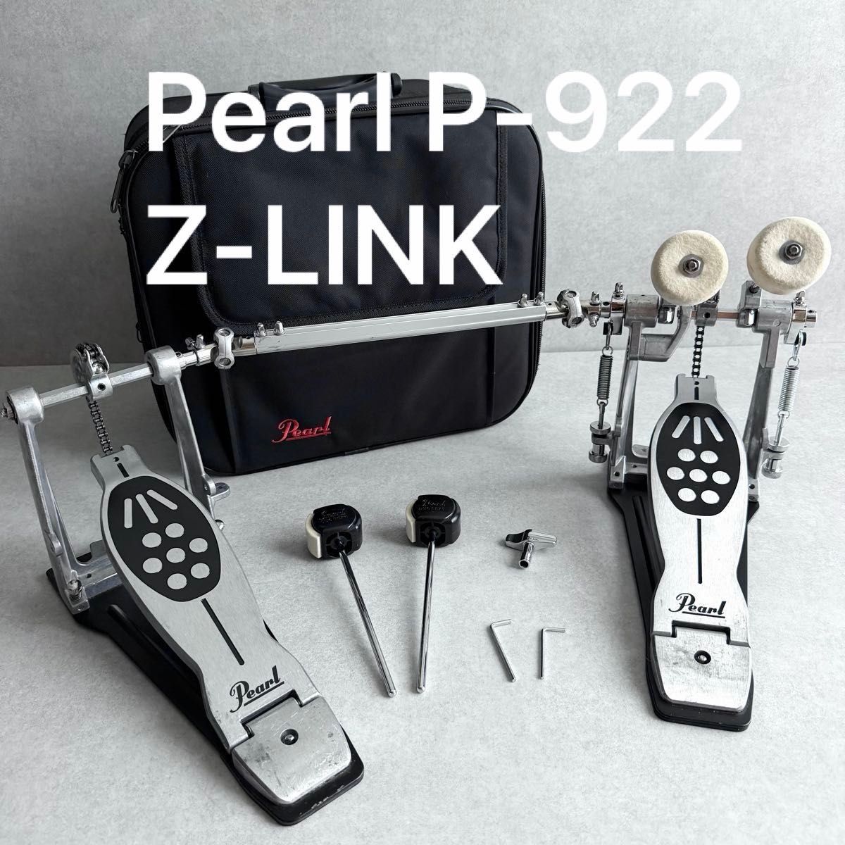 【豪华配置】Pearl 珍珠 P-922 双踏板 Z-LINK轴 定制款 附半硬壳箱