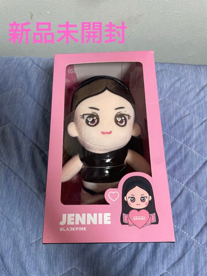 BLACKPINK JENNIE 毛绒玩具 KRUNK 克朗克 粉色玩偶