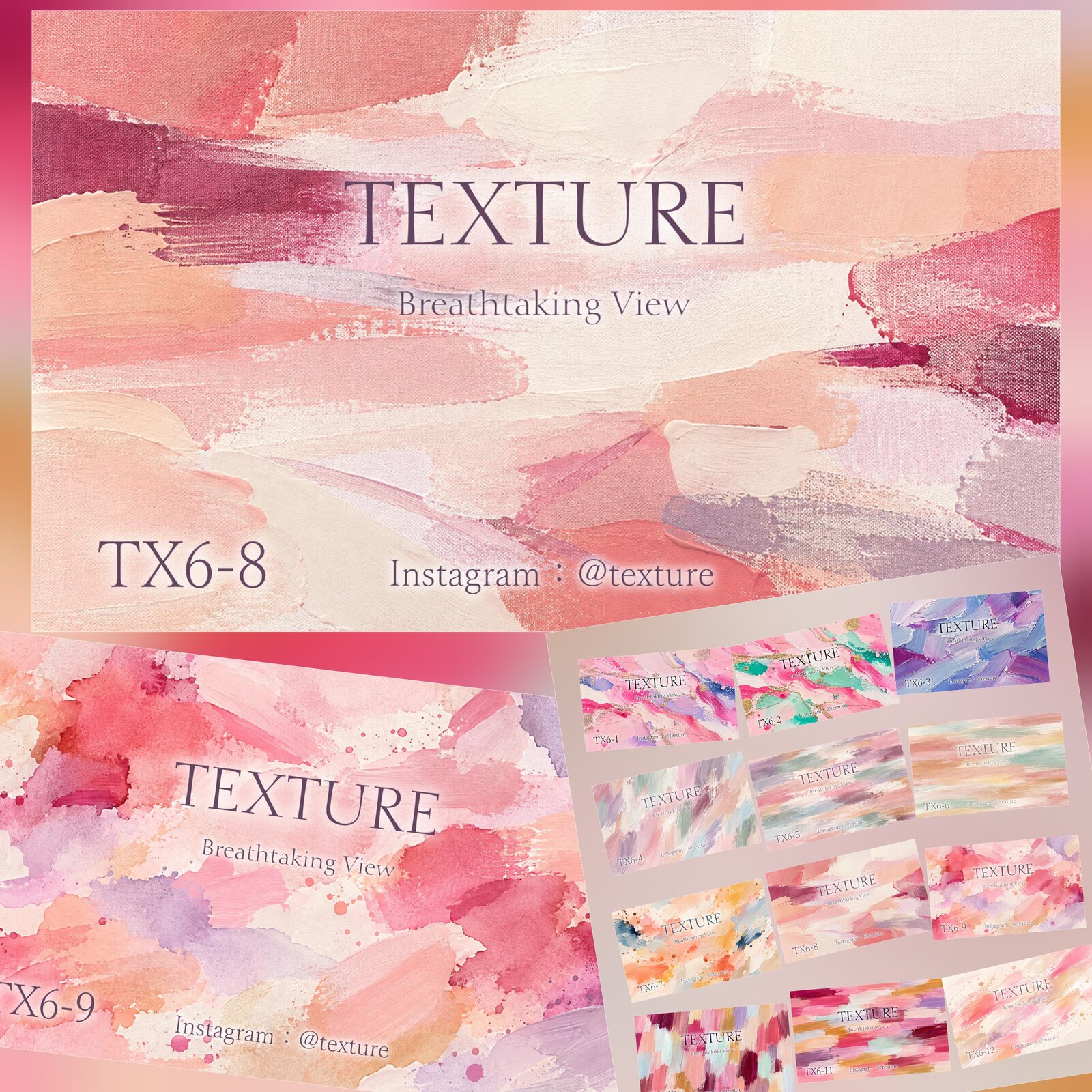 “TX6” 名片、商店卡40张 (最多2个设计) 免费送货、艺术、绘画、大理石、丙烯、色彩鲜艳、彩色粉笔、抽象画、颜料、水彩画