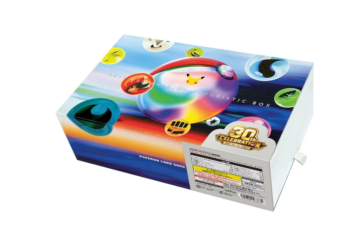 【需要评论,需要提问】3月到达神奇宝贝卡游戏30th CELEBRATION FUTURISTIC BOX