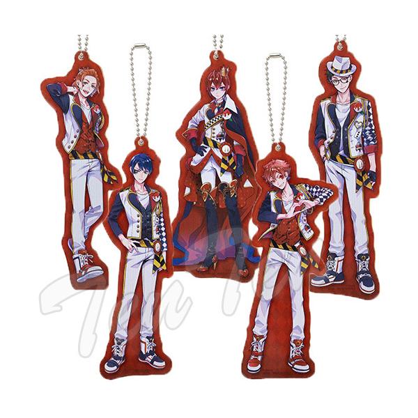 ツイステッドワンダーランド アクリルチャーム Vol.1 ハーツラビュル寮 全5種セット 【即納品】 ツイステ グッズ ディズニー