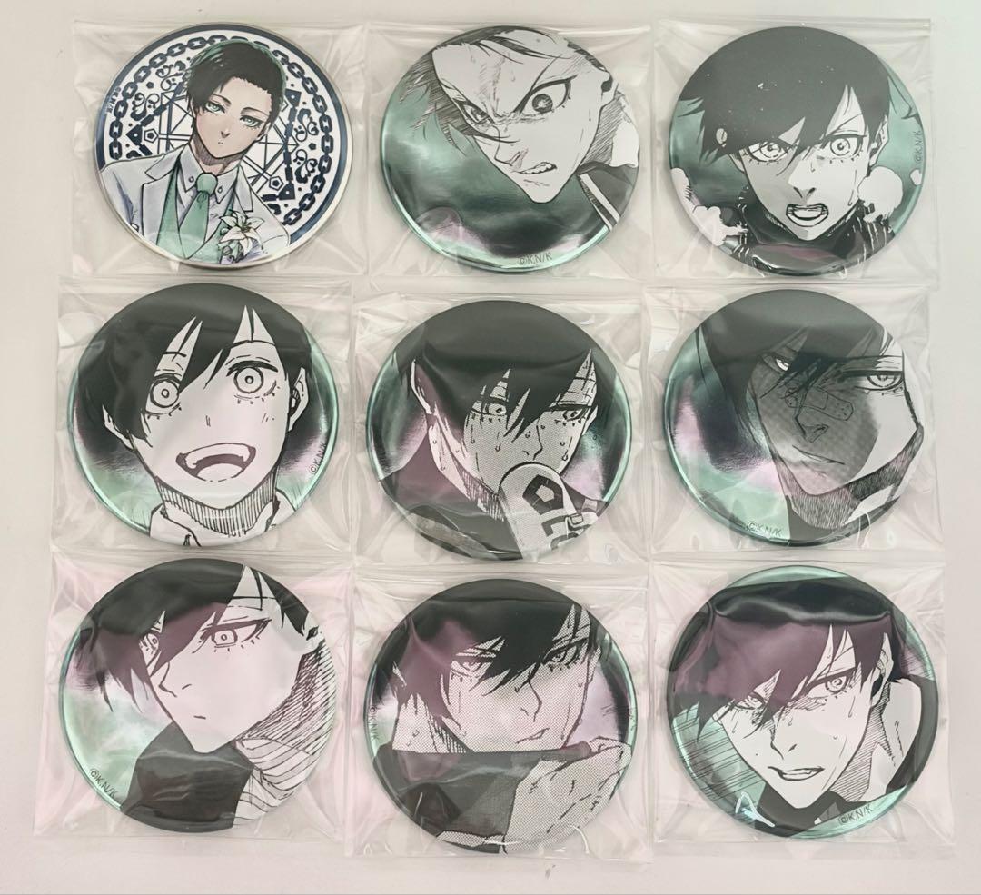 Blue Lock Blue Ro Exhibition Favorite Character Badge Collection Tin Badge Ittoshi Rin