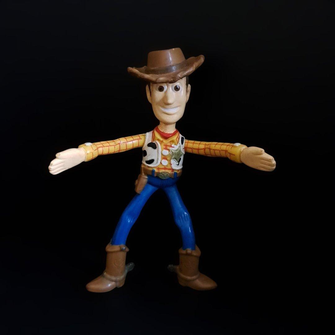 Toy Story Woody Figure Made in 1995 by Thinkway, Rare