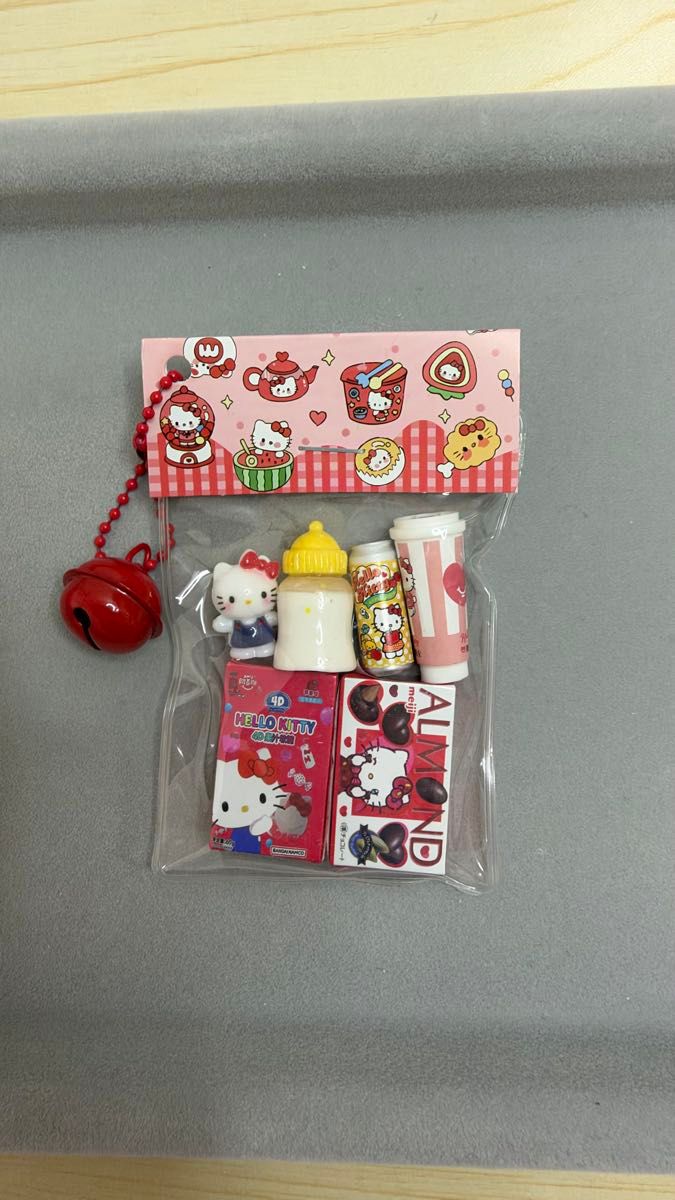 Hello Kitty Miniature Charm Set Sweets Baby Bottle