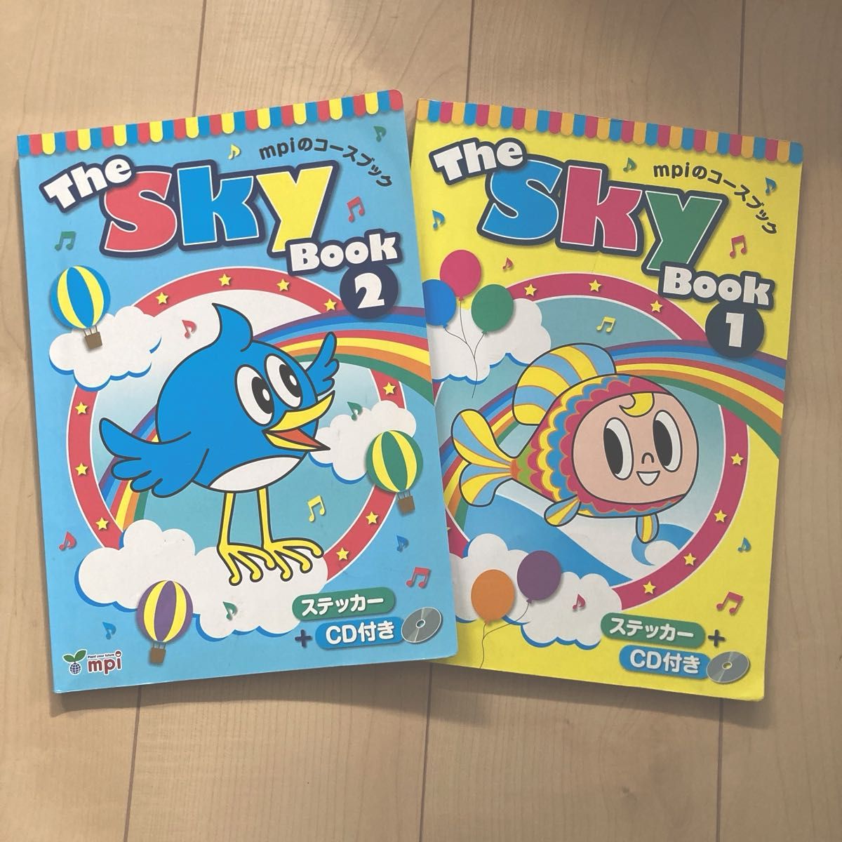 mpi课程书 The Book 1 & 2 附贴纸 英语教材 SKY mpi课程书 The Book 1 & 2 附贴纸 英语教材+ CD mpi课程书 The Book 1 & 2 附贴纸 英语教材