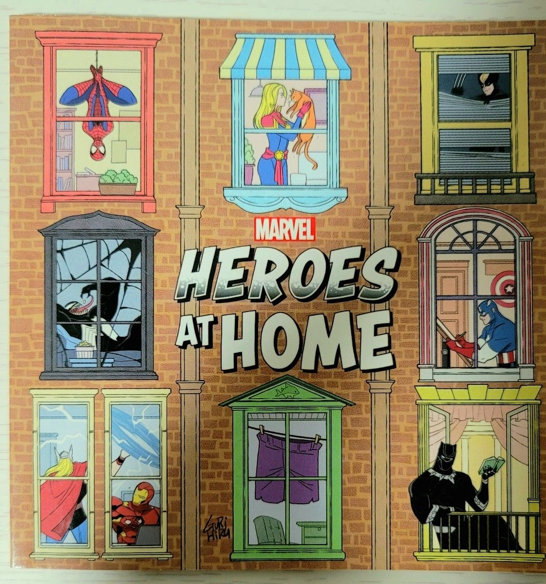 【稀有】 MARVEL / HEROES AT HOME / 漫威 / Zeb Wells / Gurihil / 美国漫画
