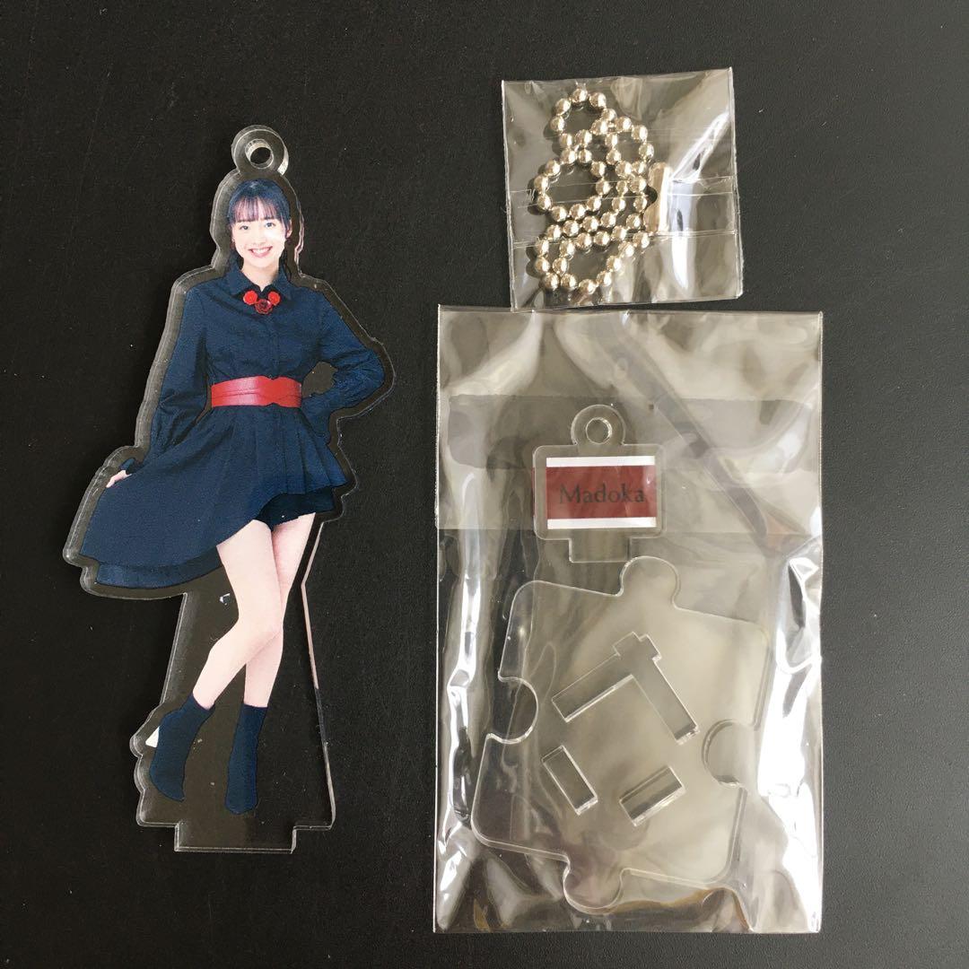 OCHA NORMA Manaka Saito Figure Stand Keychain Hello Pro Maruwaka