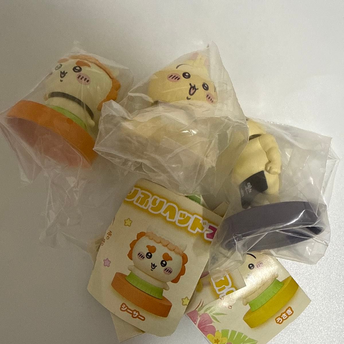 吉伊卡哇 电影版 摇摆头部手办2 西西尔 兔子 3个套装