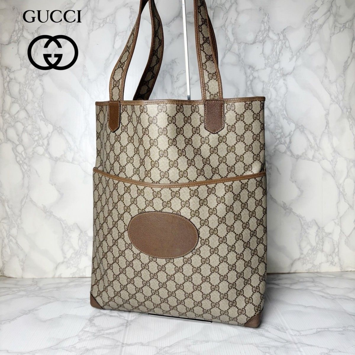 021极美品GUCCI gucchi all gucchi toot包雪莉线肩挂vintage GG柄