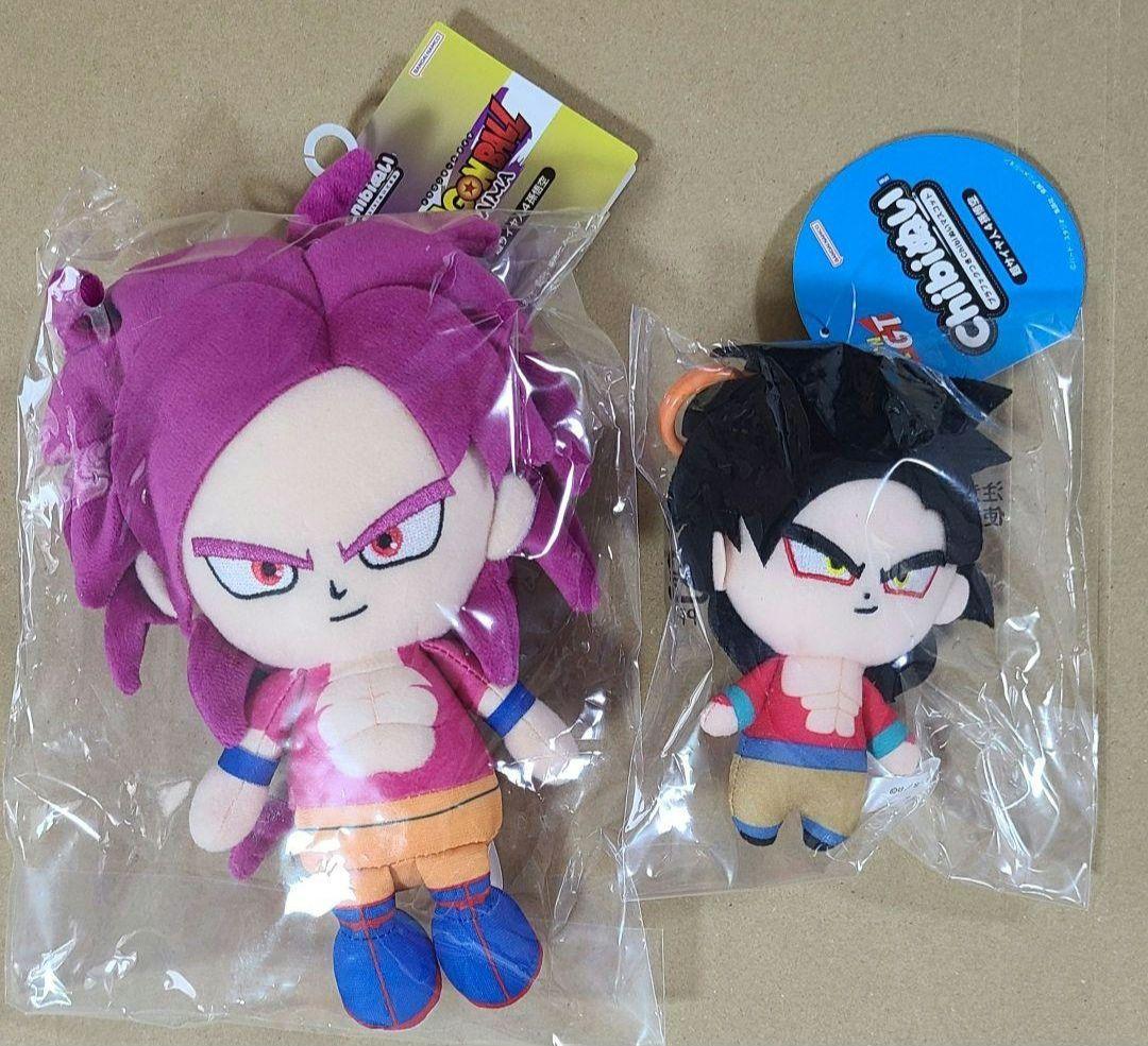 龙珠Chibi毛绒玩具超级赛亚人4孙悟空吉祥物
