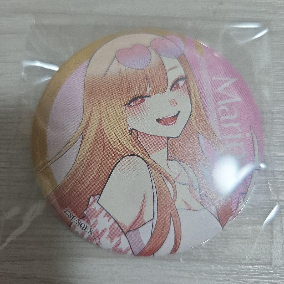 That Time I Got Reincarnated as a Slime Exhibition: The Dress-Up Love Exhibition Can Badge Himesawa Marin Pink Outfit