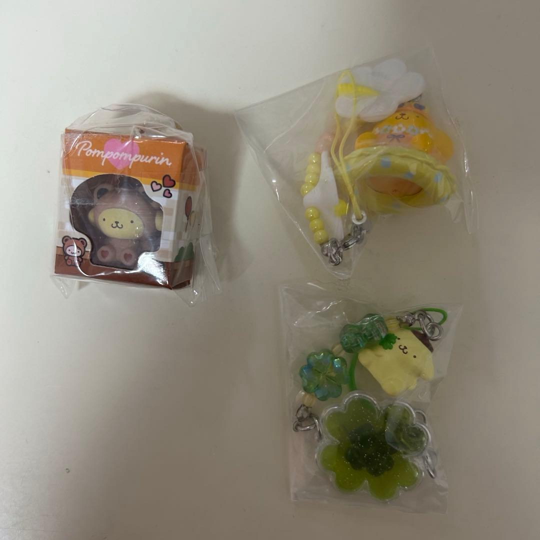 Pompompurin Miniature Mascot Charm Set Secret