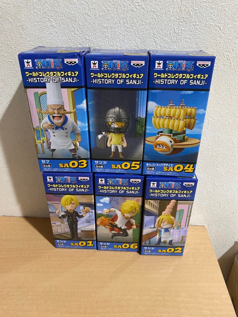 One Piece History of Sanji World Collectible Figure