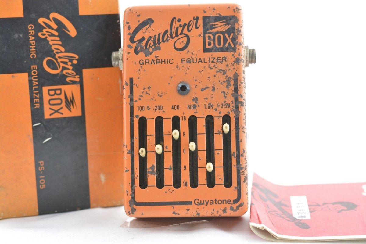 Guyatone PS-105 6波段 EQ 日本制造 带包装盒