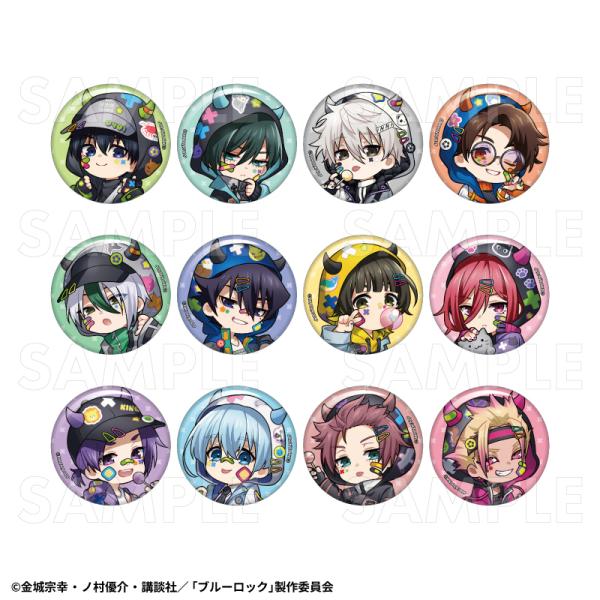 2026年5月发售【周边商品】/电视动画《蓝色监狱》 便携式连帽衫 小人角色版 交易款 罐装徽章盒装【Team Entertainment】