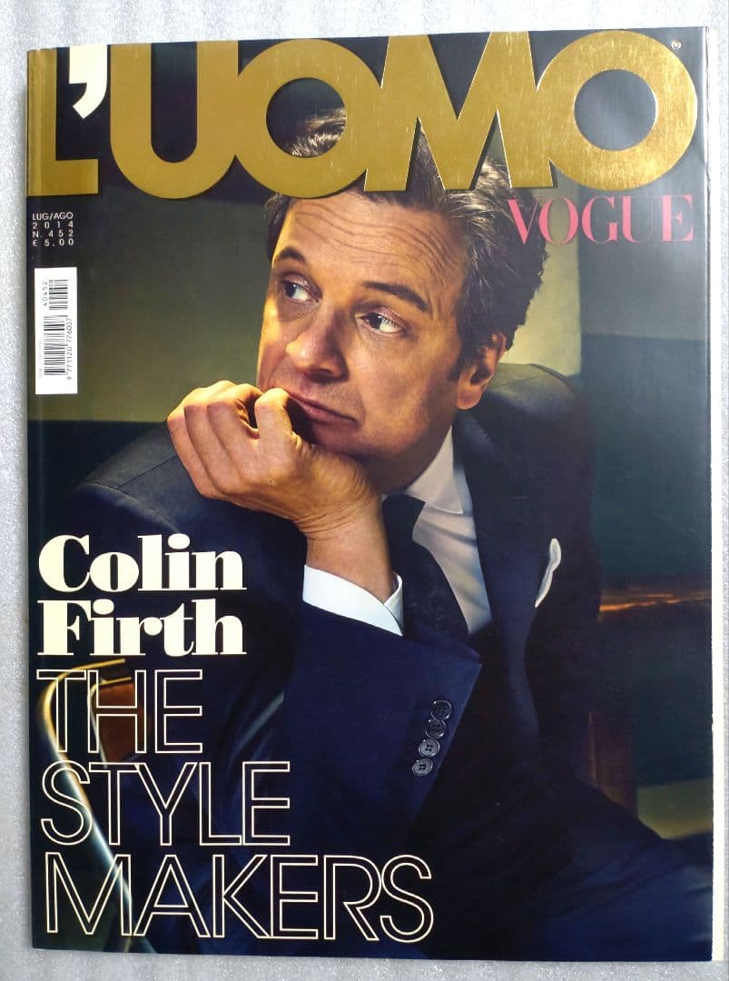 L' UOMO VOGUE 2014年 科林·费尔斯 三浦春马 LUOMO