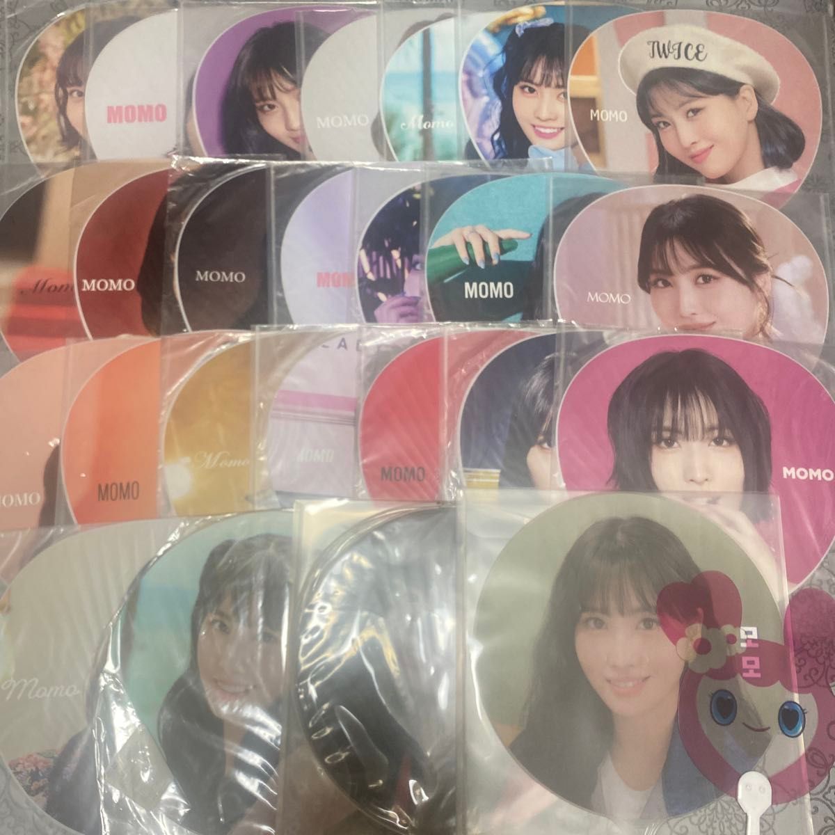 TWICE 桃子 团扇 26种 打包出售 MOMO Picket 团扇