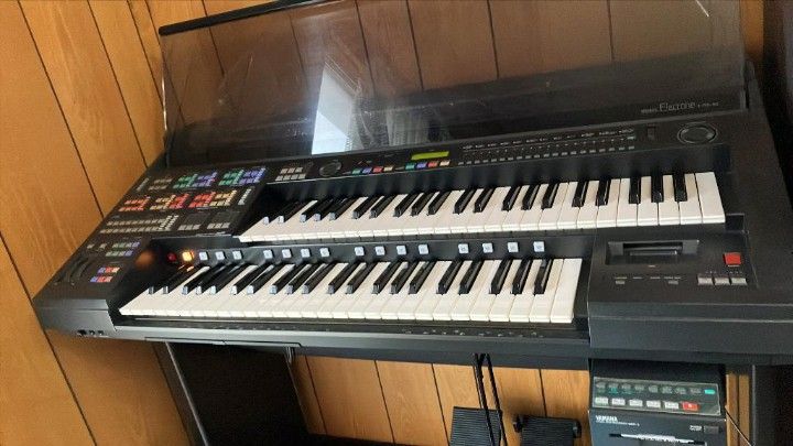 【优质品】Yamaha Electone HS-8 豪华全套（含 MDR-3、双踏板）
