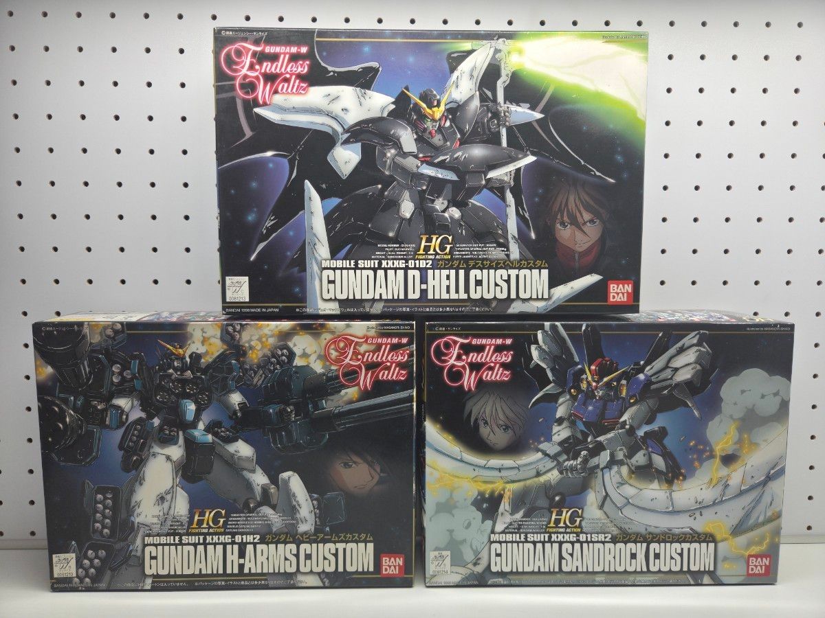 HG 1/144高达W无止境华尔兹套装死亡尺寸重型武器三明治旧套件新品未组装HGFA