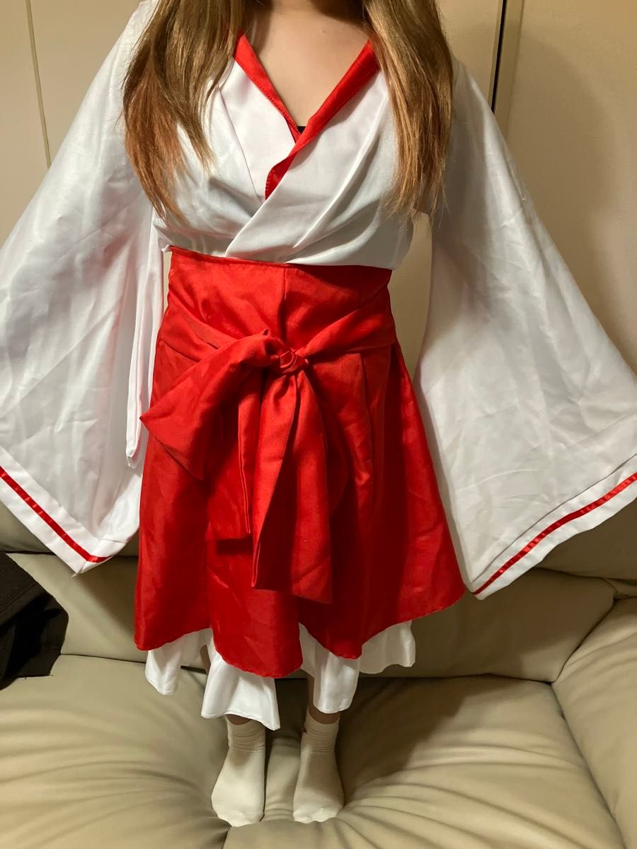 巫女服 Cosplay 装扮 万圣节 Cosplay 服装 巫女