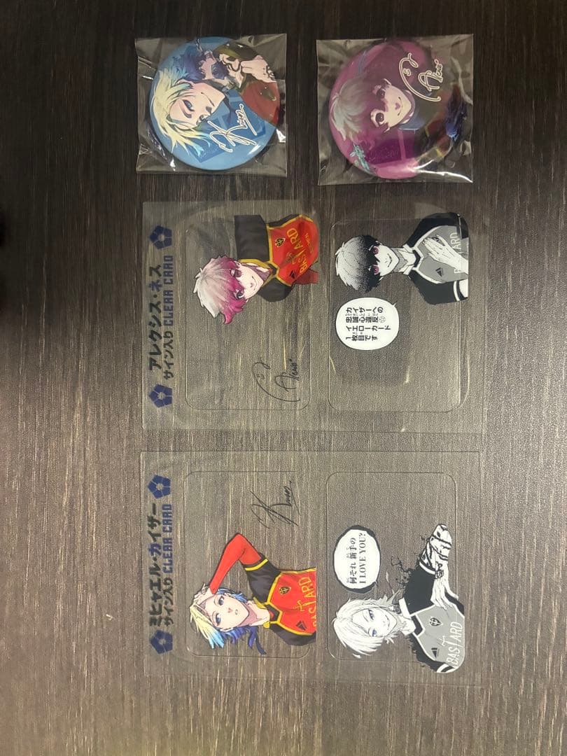 Blue Lock Michael Kaiser Alexis Ness Can Badge Clear Card