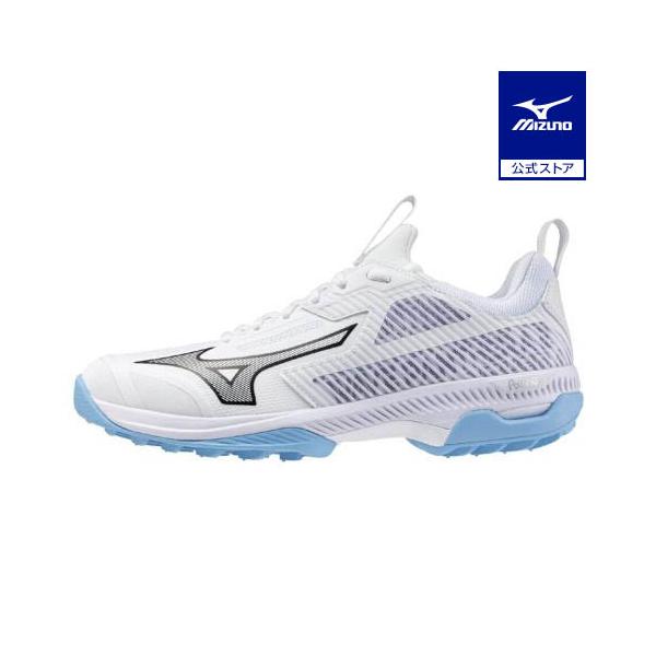Mizuno官方 Wave Puntera 2 曲棍球 白x黑 男女通用