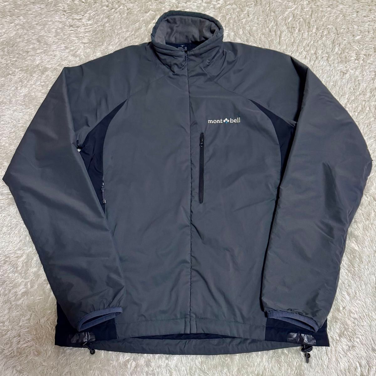 mont-bell 蒙特贝尔 Stretch Thermo Wrap Jacket 3M Thinsulate 中厚棉夹克 Polartec Down 灰色 S
