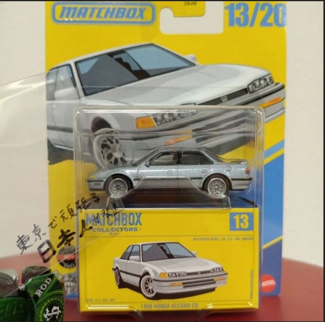 マッチボックス コレクターズ 1990 ホンダ アコード CB コレクターズ ミニカー ホットウィール HONDA ACCORD