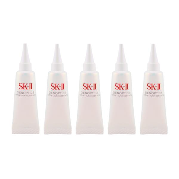 [5個セット]SK-II ジェノプティクス インフィニットオーラ エッセンス ミニサイズ 10mL 美容液[医薬部外品][ギフトラッピング対応]