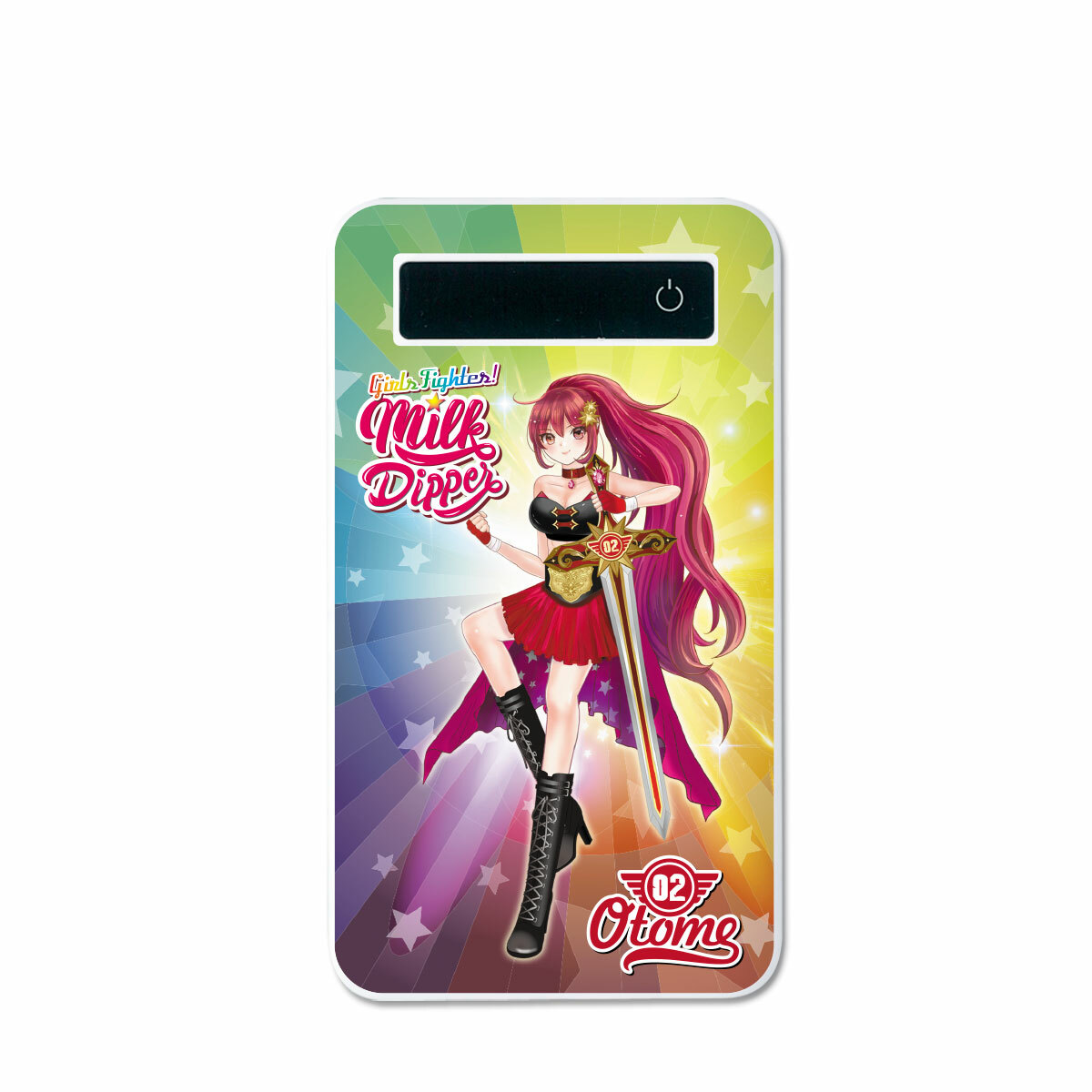 移动电池4000mah极薄轻量!【Milk Dipper ☆ Otome】