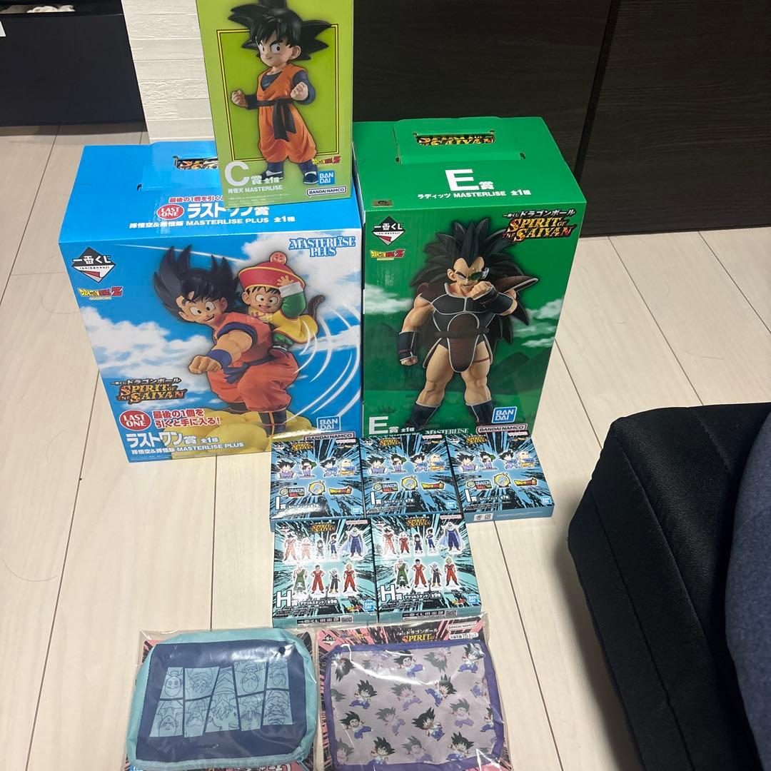【新品】一番抽奖 龙珠 最后一位 悟空&悟饭 拉蒂兹 特兰克斯 其他