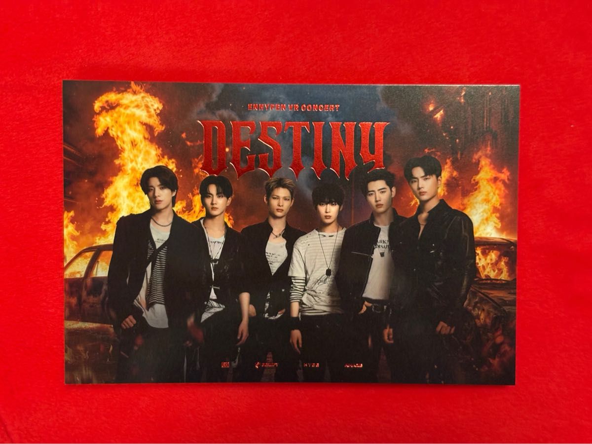 ENHYPEN VR演唱会“destiny”明信片