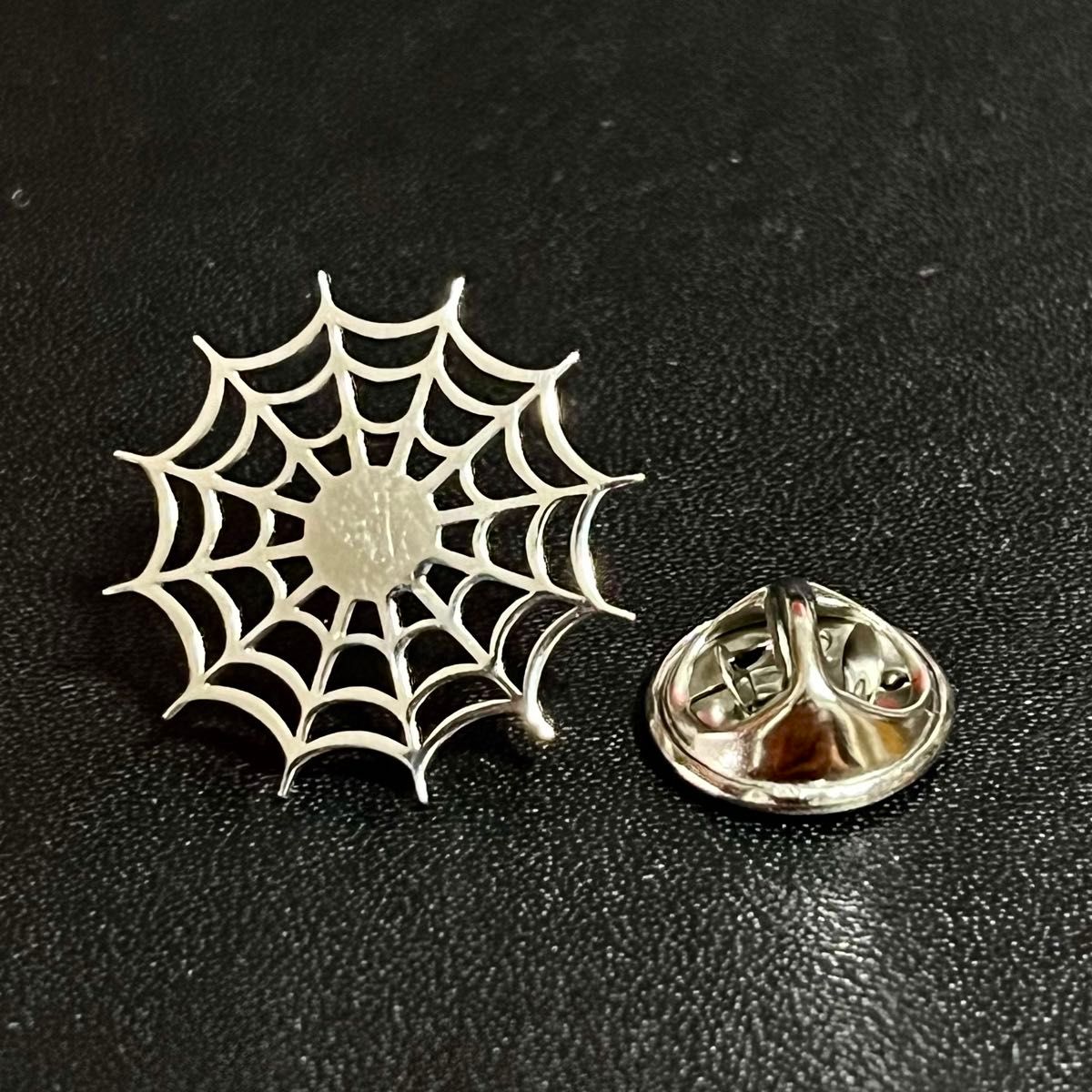 PN005-c 翻领别针 蜘蛛网 别针徽章 胸针 别针胸针 别针