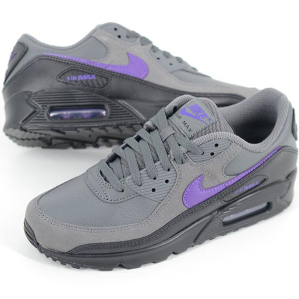 NIKE AIR MAX 90 耐克 Air Max 男鞋 深灰紫色 if0670-004