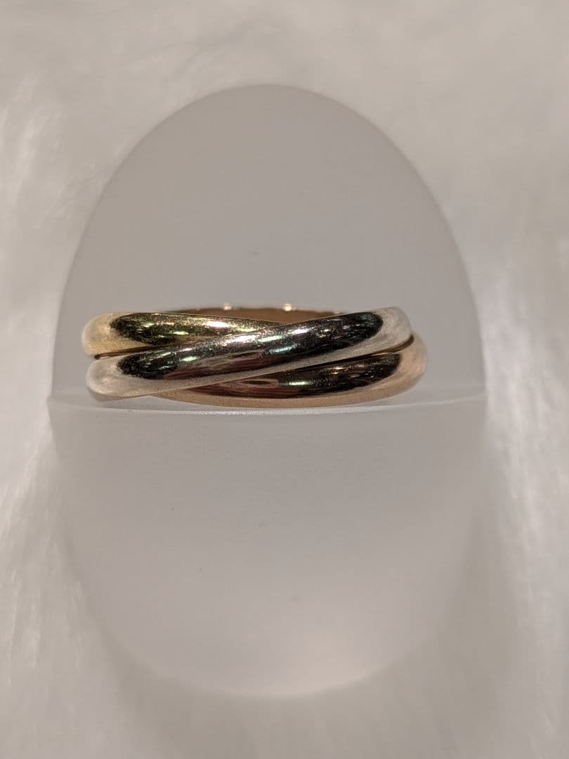 【【正品】Cartier 卡地亚 Trinity 戒指 54号