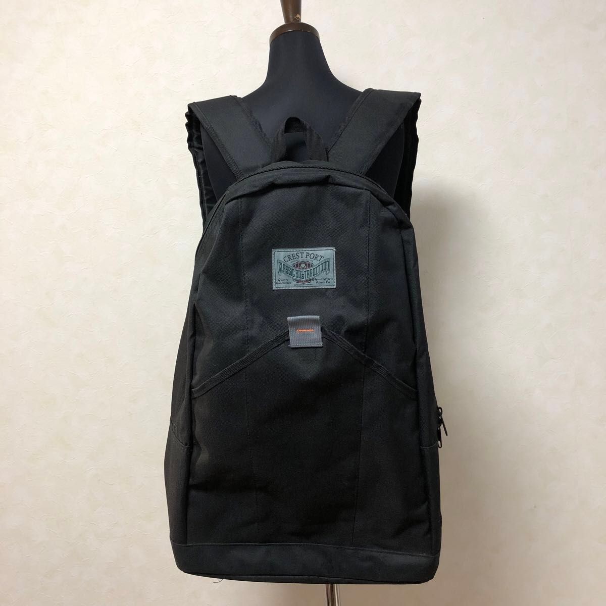Ultra-lightweight! Ultra-large capacity! CREST PORT CLASSIC TRADITION Daypack, Black Backpack