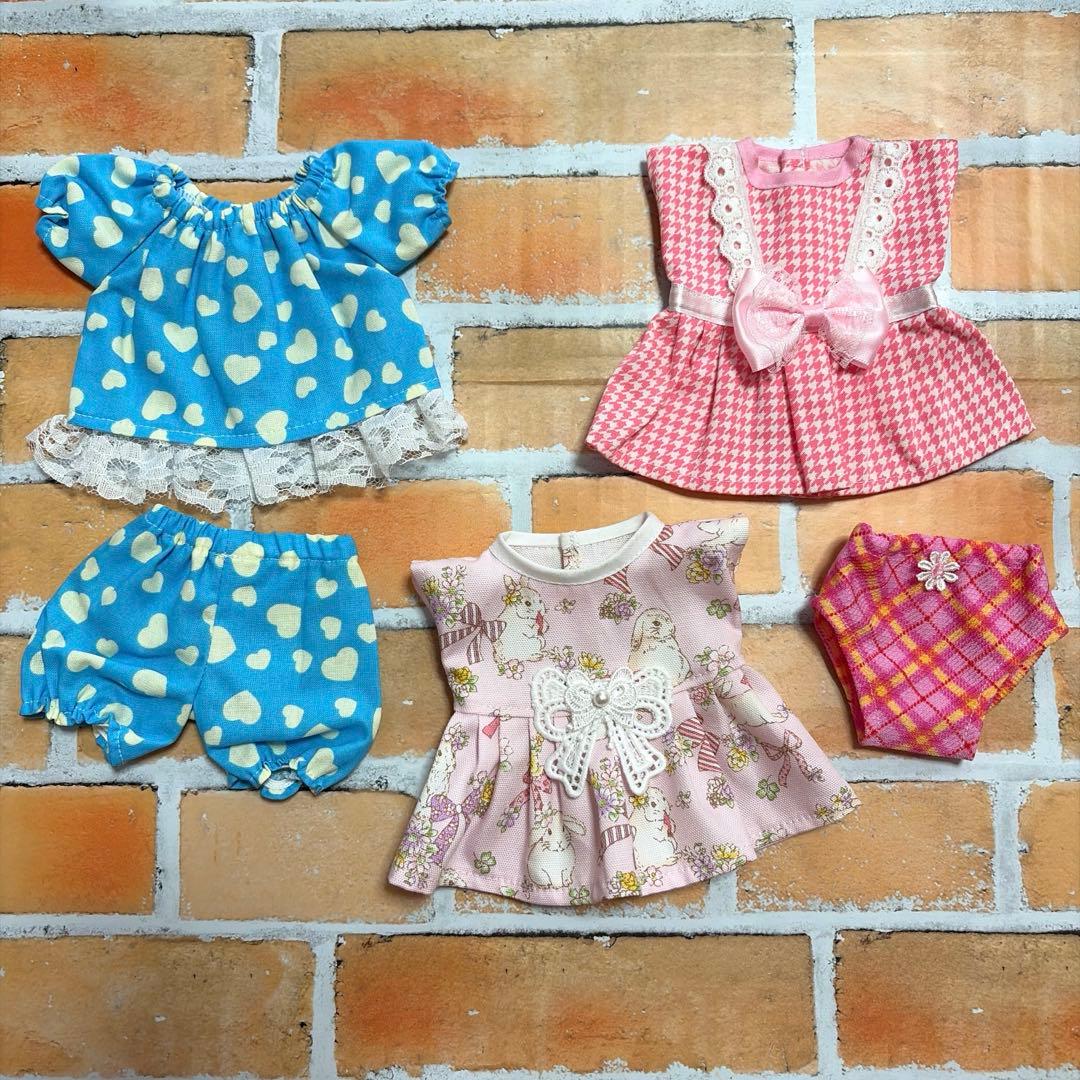 特価 メルちゃんのワンピース2枚セット パジャマ パンツ セット ソラン レミン