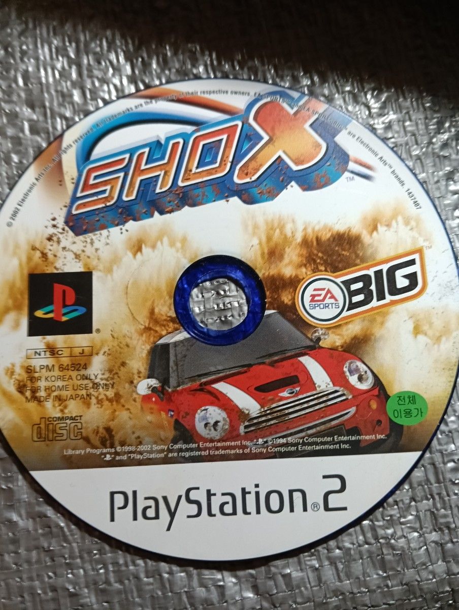 海外版PS2 SHOX 仅含光盘 PlayStation 2 赛车拉力赛 Rally