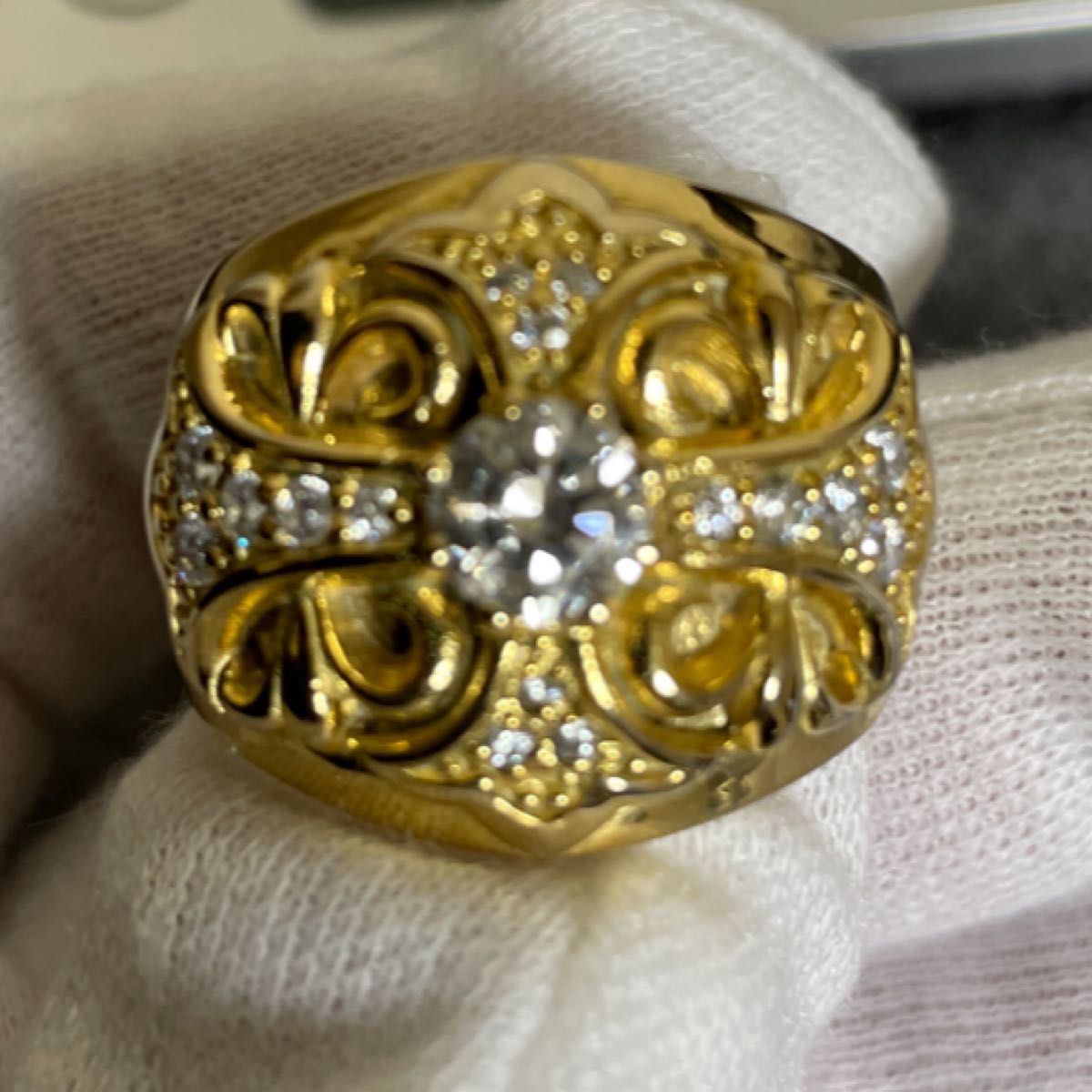 【无品牌】交叉钥匙型金色 (23号 / 28.0g) 本周末预定取消一次展出!请尽早!