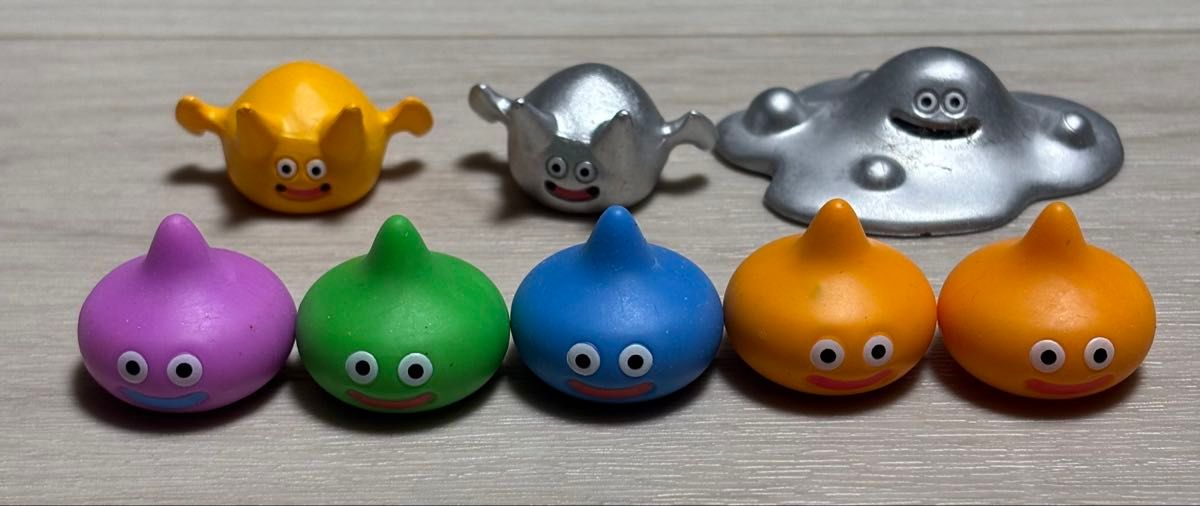 Dragon Quest Slime, Harem Metal, Dragon Slime Stacking Slime Series Figure 8-Piece Set Bundle Sale