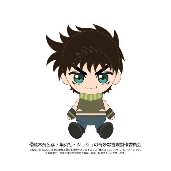 Jojo的奇妙冒险Chibi毛绒玩具约瑟夫 · 乔明星玩具儿童女孩毛绒玩具