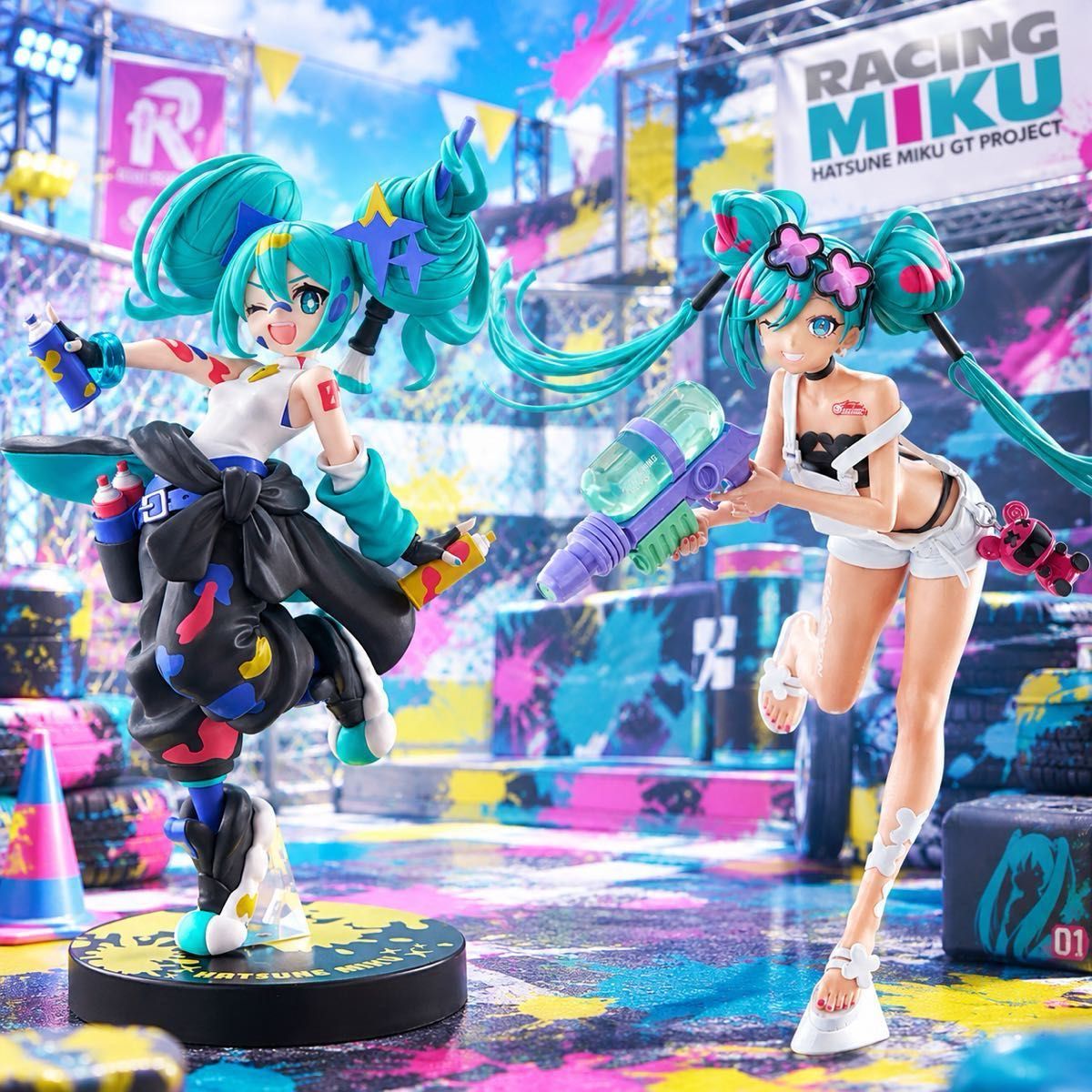 初音未来,初音未来,初音未来,初音未来。赛车未来2025塞班Ver.