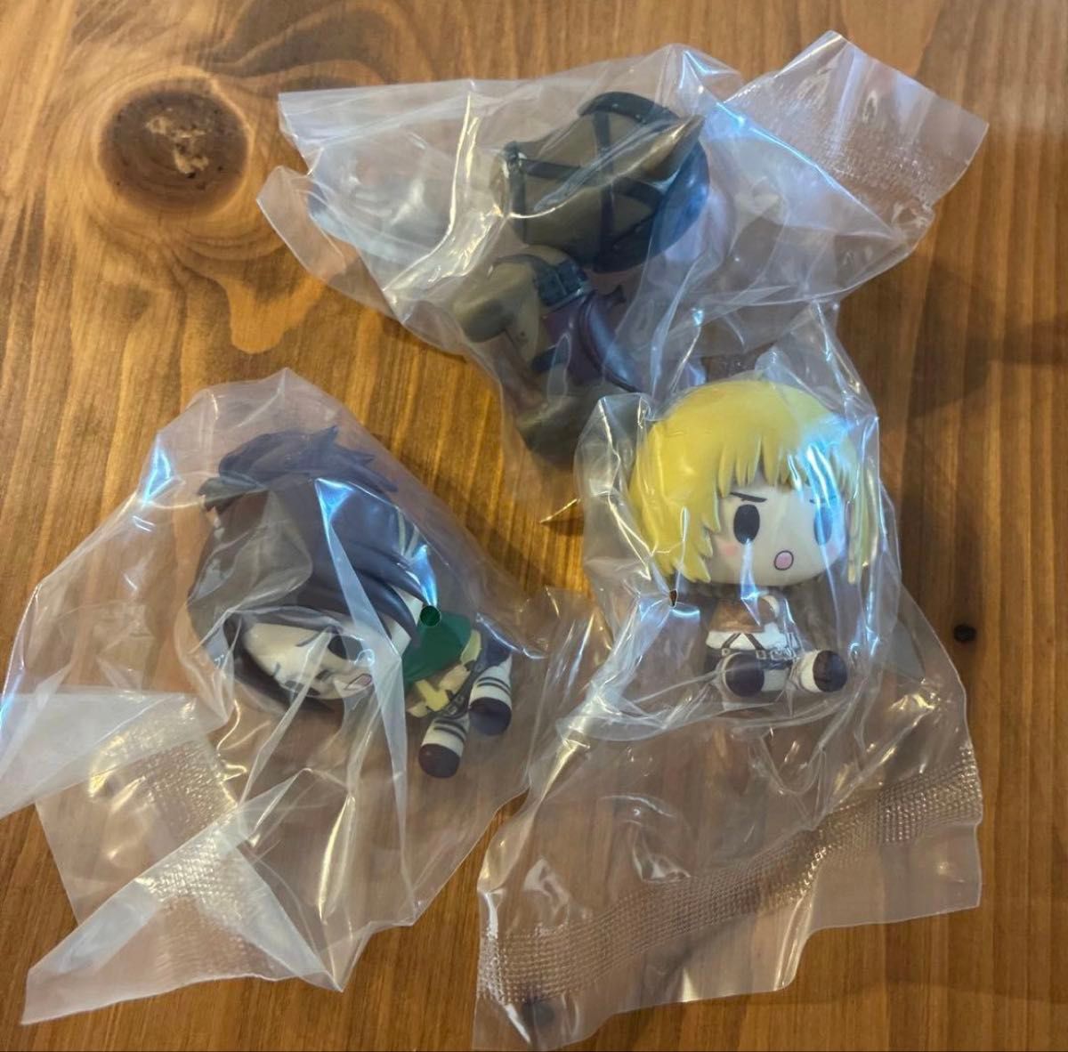 进击的巨人一番赏H奖 阿尔敏 马 韩吉套装 小豆泥手办