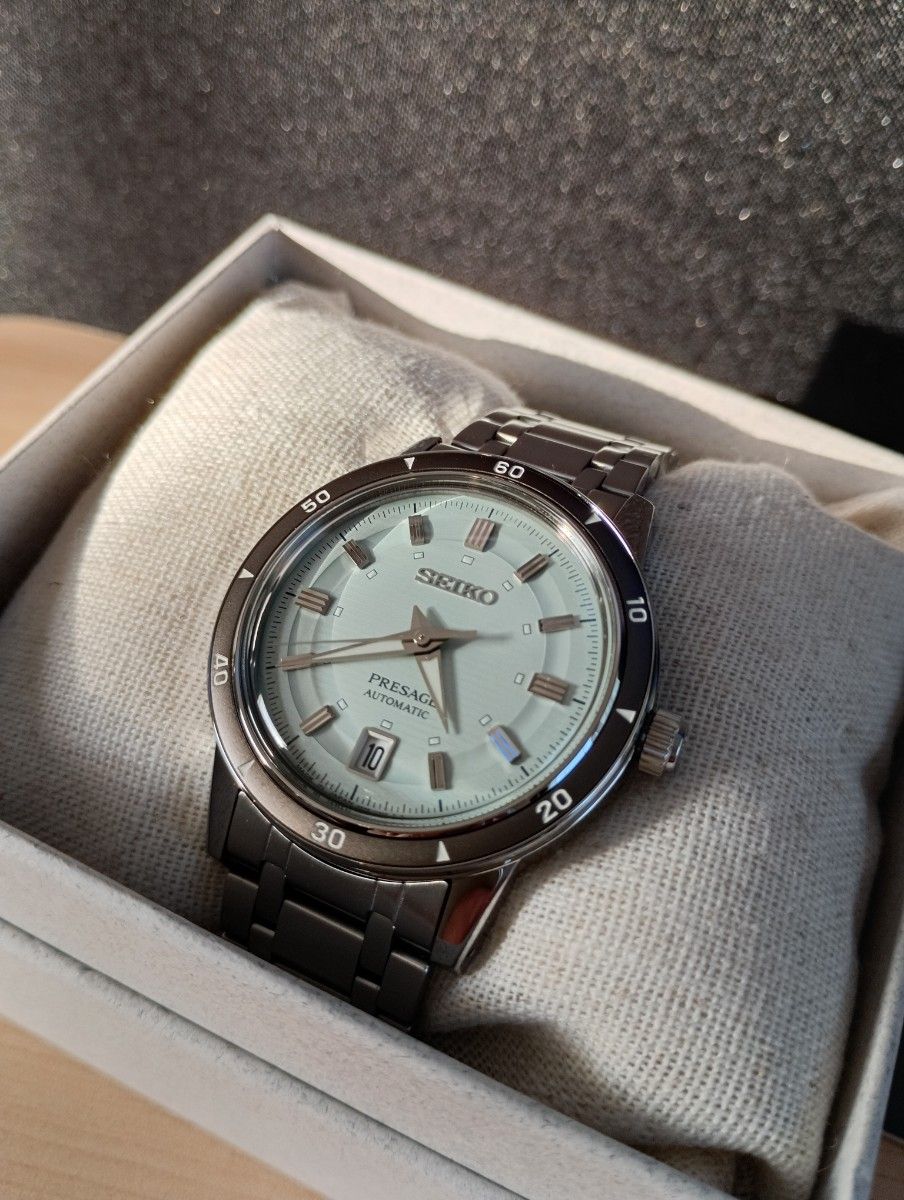精工 SEIKO PRESAGE 普雷萨奇 SARY265 自动机械款 背面镂空