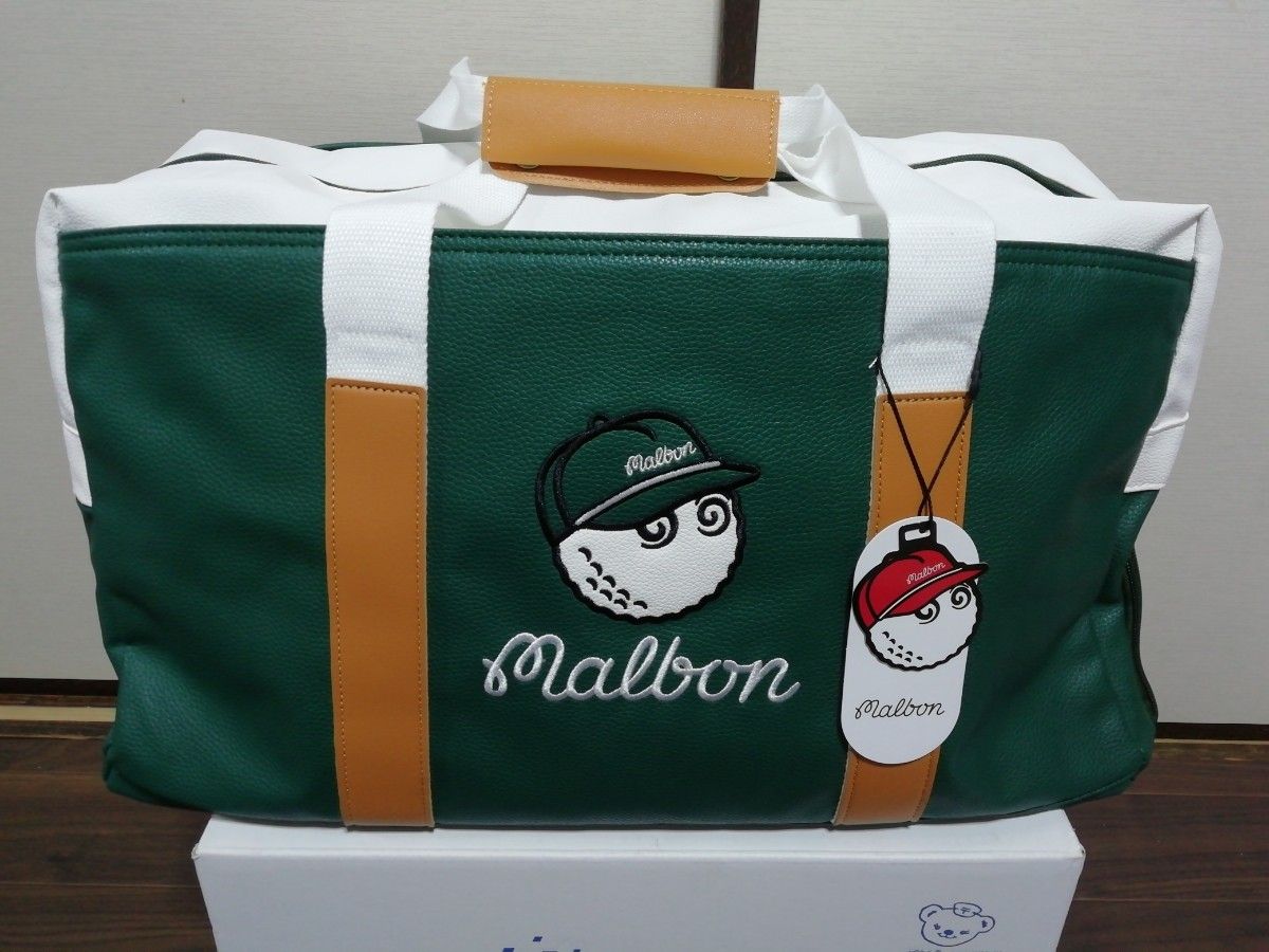 Malbon Golf Boston Bag Round Bag New