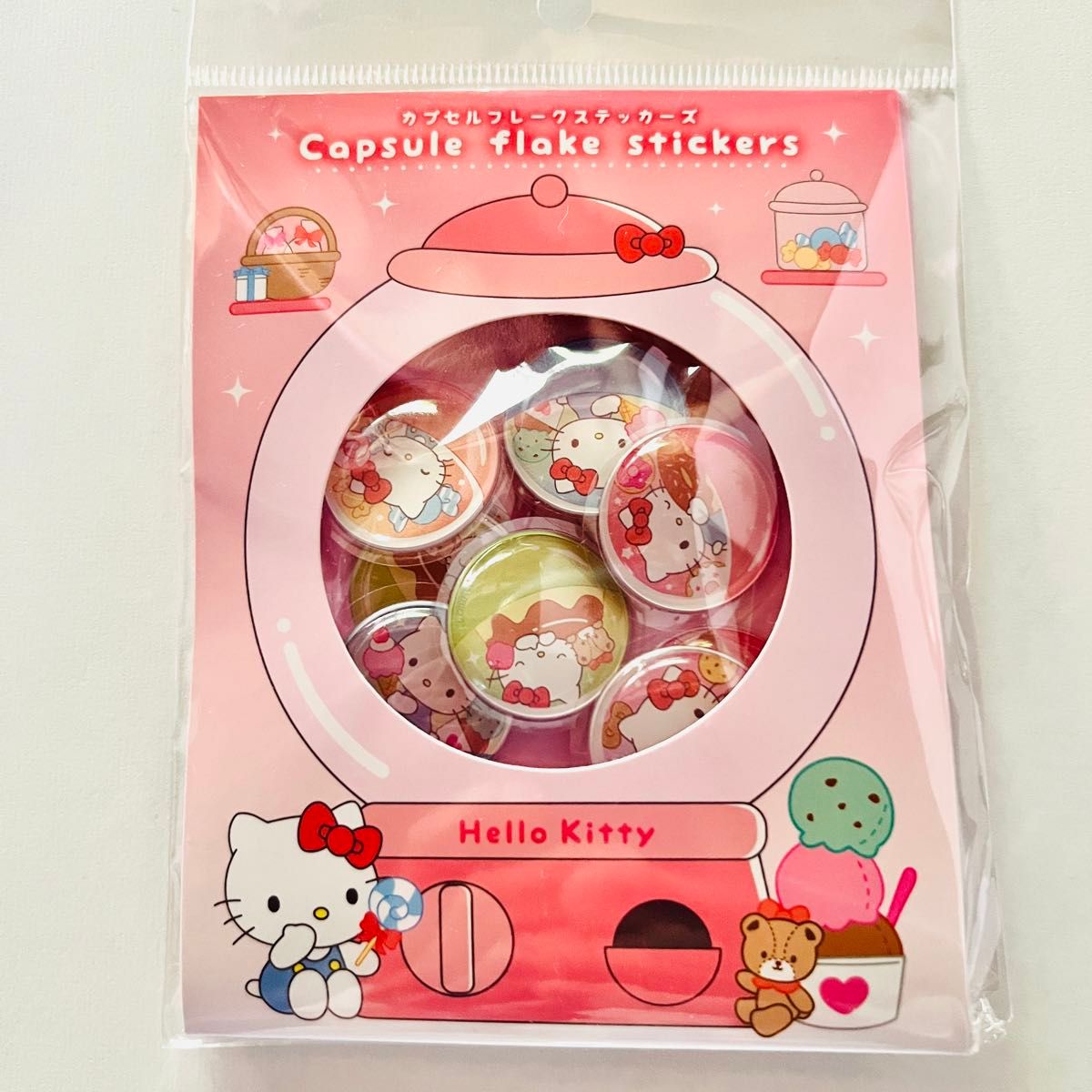 Hello Kitty Capsule Flake Stekkers Sanrio Seal