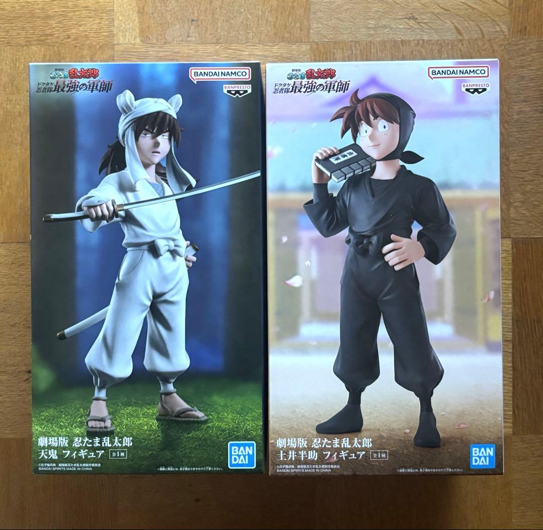 Ninja Boy Rantaro Movie: Heavenly Demon Doushi Hansuke Figure 2-Piece Set