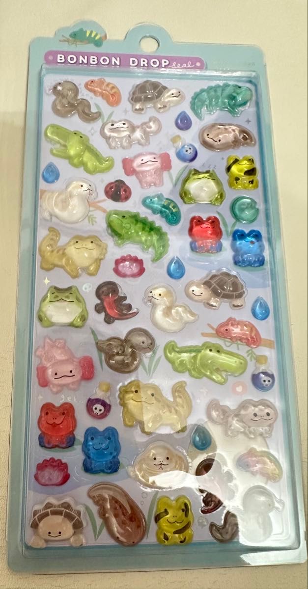 糖果滴胶印章 BONBON DROP seal 野性花园贴纸